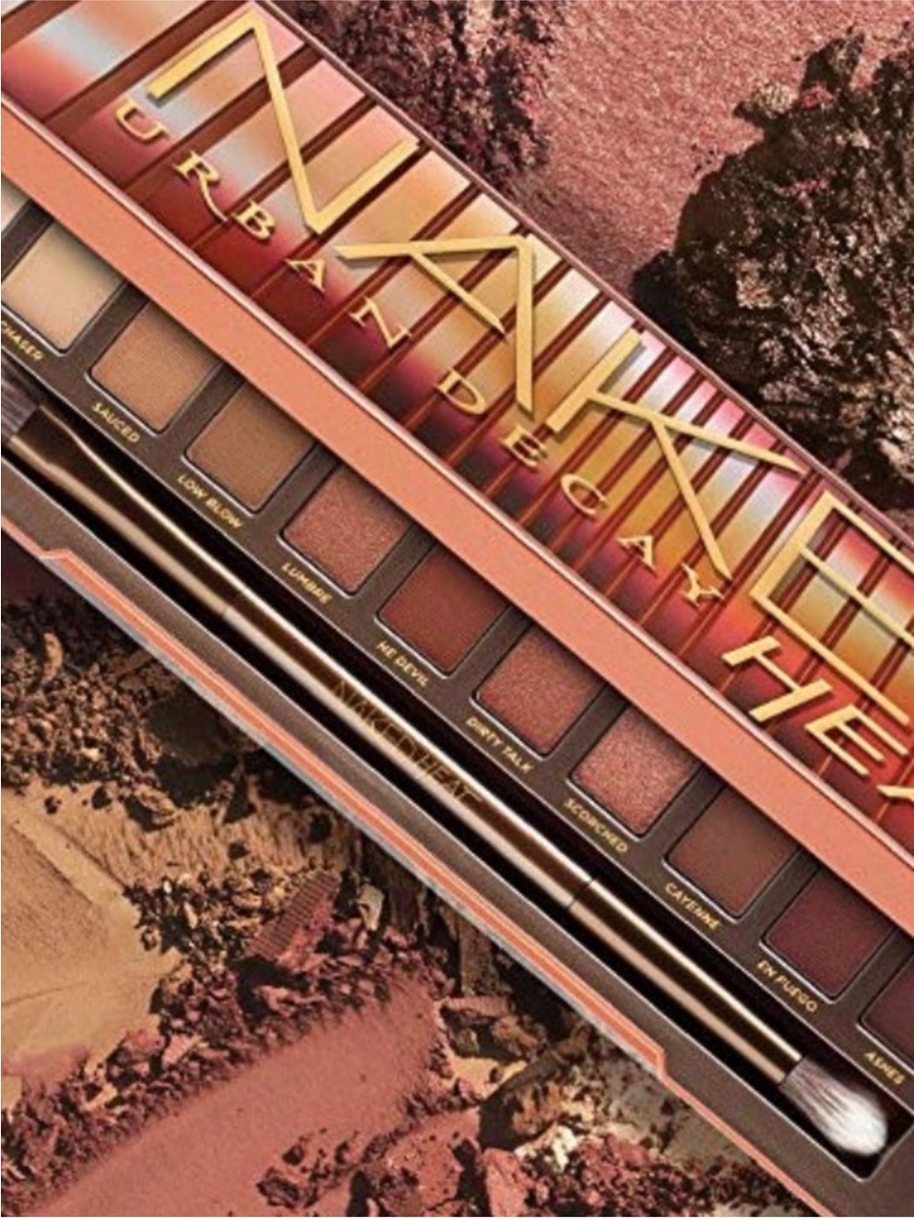 URBAN DECAY NAKED HEAT EYESHADOW PALETTE